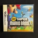 New Super Mario Bros. Complete Authentic Nintendo Game With Booklet - Not Tested
