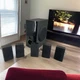 LG S54S1-S Lot Of 6 Surround Sound Speakers w/ Impedance 3 ohms S54T1-W Speaker
