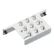 Leviton 1x8 Passive Video Amplified Splitter Module, White 47690-8C2