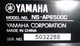 Yamaha NS-AP6500C Center Speaker Home Theater Surround System Single Black