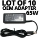 LOT of 10 Genuine HP 65W Power Adapter for Prodesk 600 G1 G2 G3 G4 G5 G6 Mini PC