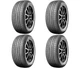 Set 4 255/45R20 Kumho Tires Crugen HP71 Radial Tires 2554520 Premium Touring 105