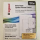 New 100W Legrand Multi Room Speaker Volume Control AUO100-WHLA-V1 White Almond