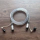 Philips 6' Elite Toslink Digital Fiber Optic Cable with 2 Mini Adapters - Gray