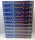 Sony T-120VF 6 HR Standard Grade VHS Cassette Tapes 10 Pack New Sealed
