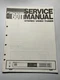 Proton 601T Stereo Video Tuner Service Manual Vintage Original OEM Genuine