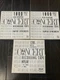Lot of 3 Used Radio Shack 2 - 1800 Ft Reel To Reel And 1 - 1200 Tapes 7&rdquo; USED