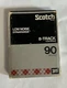 Scotch Magnetic Low Noise Tape 90 Minute 8 Track Tape Blank S-8TR-90 USA