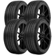 (QTY 4) 205/55R16 Ironman iMove Gen 3 AS 91V SL Black Wall Tires
