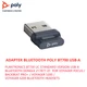 Plantronics Poly BT700 HiFi Bluetooth 5.1 Dongle USB-A Adapter - Unused
