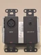 RDL DDB-BN2ML 2x2 Wall-Mounted Bi-Directional Mic/Line Dante Interface/Black