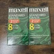 Lot of 2 Maxell T-160 8 Hour Blank VHS Video Cassette Tapes New Sealed