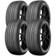 (QTY 4) 255/45R20 Kumho Crugen HP71 105T SL Black Wall Tires
