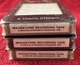 Lot of 3 Vintage New Sealed Blank Magnatone 40 minute Recording 8-Track Tapes