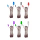 6x Extender Speaker Home Theater Cord Cable Red Gray For Sony Home Cinema System