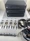 Lot of 3 DirecTV D12-100 Satellite Receivers + 4 Remotes & Cables (Untested)