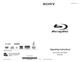 Sony BDP-BX1 Blu-ray Player Owners Manual