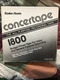 Radio Shack Concertape 1800&rsquo;FT 7&rdquo;Reel to Reel Tape W/  Title Info Space LN