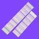 LED strips BN96-39663A BN96-39664A For Samsung UA60KU6000 UA60KU7000 UN60JU7100