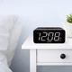 Sharp Simple Dual Alarm Clock with Jumbo Easy to Read 1.8&rdquo; White LED Display 