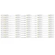 Kit/11pcs LED Strips For HISENSE 60DU6070 60R6E 60H6E HD600N3U22-L2B HD600N3U21