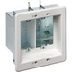 1PC Arlington TVBS505 Recessed Entertainment Box, Old Work, 2-Gang