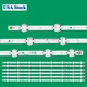 LED Backlight Strips For Philips 55PFL5602/F7 55PFL5604/F7 55MV379R/F7A 55W8S1P