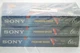 NEW Sony Premium Grade T-120VF VHS Video Tape - 3 pack 