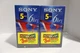 Sony T-120VF Premium Grade 6hrs Blank VHS Video Tapes 2 x 5 Pack 10 Total