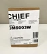 Chief CMS003W 3" Speed-Connect Fixed Extension Column (White)