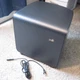 Polk Omni SB1 Sub Plus bass speaker home audio black subwoofer, power cord