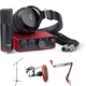 Focusrite Scarlett Solo Studio 4th Gen Audio Interface + Accessories Bundle