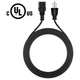 5ft UL Power Cord For LG TV 47LG50 47LG50DC 47LG50 47LG70 47LG90 50PK550 50PQ30