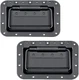 MIYAKO USA Speaker Cabinet Handles - Set of 2 | 5.5x3.9 inches Medium, Black 