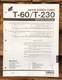 Yamaha T-60 T-230 Tuner  Service Manual *Original*