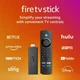 Amazon - Fire TV Stick (3rd Gen) with Alexa Voice Remote (includes TV controls)