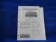 Onkyo C-30 Compact Disc Player Service Manual