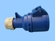 Interpower 84351203 IEC 60309 High Power Connector, Four Pole, 5 Wire 20A Rating