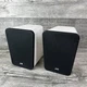JVC SP-UXN1W Compact Bookshelf Speakers With Wires White - USED 