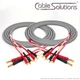 Canare 4S11 Star Quad Bi-Wire Speaker Cables Custom Hand-Made in USA 14m