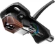 Audio-Technica AT-VM95SH/H phono cartridge on headshell