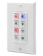 Hall Research UI-IP8-DP Programmable 8-button IP Keypad Wall Plate with PoE