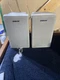 Pair of SONY SS-MSP2 Surround Sound Speakers Silver Tested & Working, Nice!