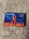 Sony Video 8 MP 120 Minute Blank Camcorder Tape Brand New Sealed