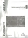 Behringer Eurolight lc2412 dmx Lighting Console OEM OWNERS MANUAL deutsch/german