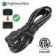 6ft ETL Power Cord Cable For Bowers & Wilkins ASW-700 Subwoofer SA250 MKII Mk2