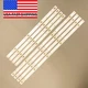 LED Backlight Strips For Vizio D50X-G9 V505-G9 V505-H19 V505-H9 V500DJ6-D03