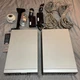 x2 Lot Samsung 4CH Digital Video Recorder Security 500GB Cam Power Remote Cables