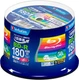 Verbatim Blank Blu-ray BD-R 25GB 50-discs 1-6x ​​Inkjet Printable VBR130RP50V4