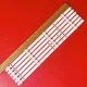 New set LED Backlight Strips For RCA HRS_SQY43_3X8_2W_MCPCB RTU4300  RT4306